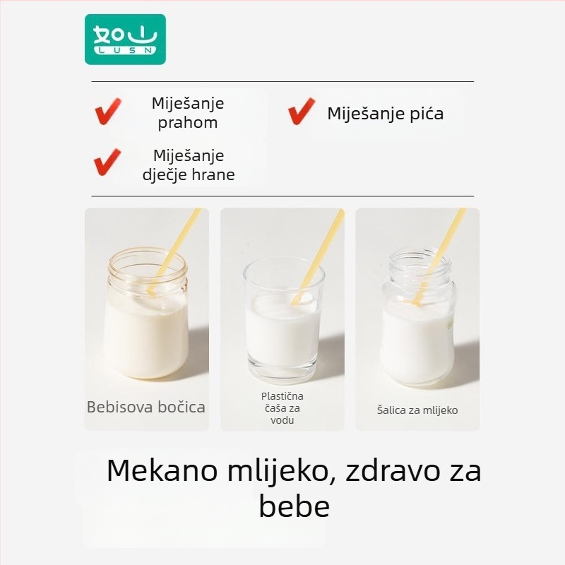 Električni štapić za miješanje dječjeg mlijeka – Lusn/Rushan, PP materijal, neimportirano
