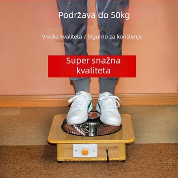 Grijač za stopala – električni grijač s utičnicom, 220V, 50W, energetski štedljiv, za ured i dom studenata