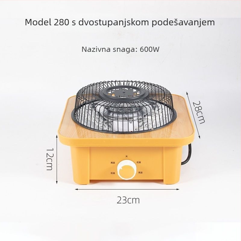 Grijač za stopala – električni grijač s utičnicom, 220V, 50W, energetski štedljiv, za ured i dom studenata