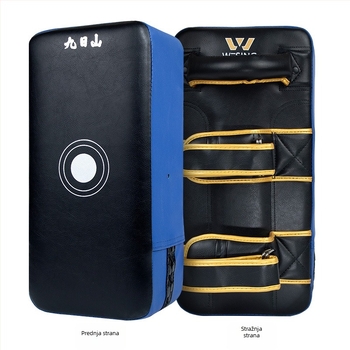 PU ciljna meta za stopalo za trening Sanda, Muay Thai i Taekwondo — kvadratna meta, težina 1 kg