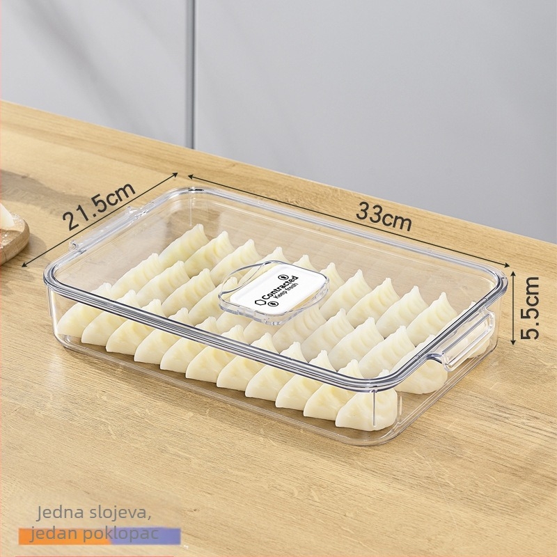 Happy roll kutija za svježu hranu u hladnjaku, japanski stil, PET materijal, održava svježinu