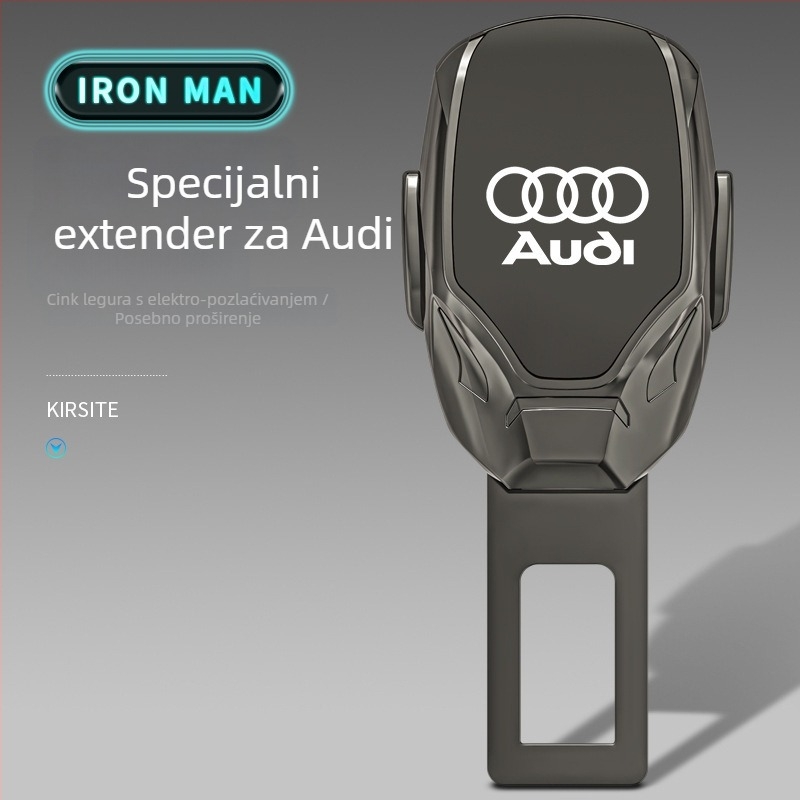 Automobilska sigurnosna utičnica od cinkove legure s mogućnošću logotipa i produženim bajonetnim priključkom