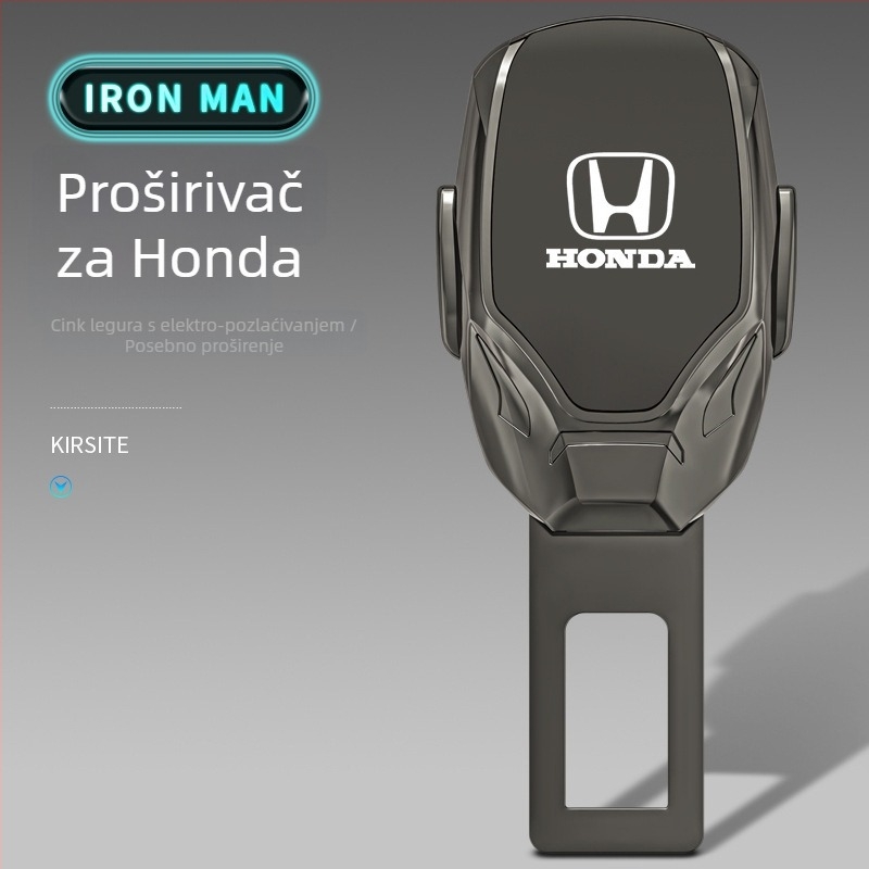 Automobilska sigurnosna utičnica od cinkove legure s mogućnošću logotipa i produženim bajonetnim priključkom