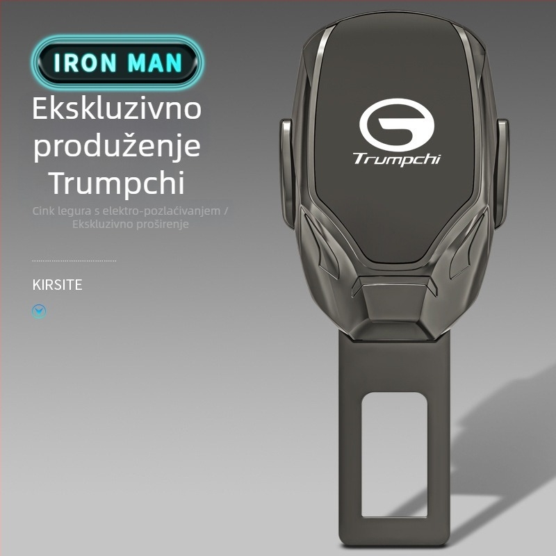 Automobilska sigurnosna utičnica od cinkove legure s mogućnošću logotipa i produženim bajonetnim priključkom