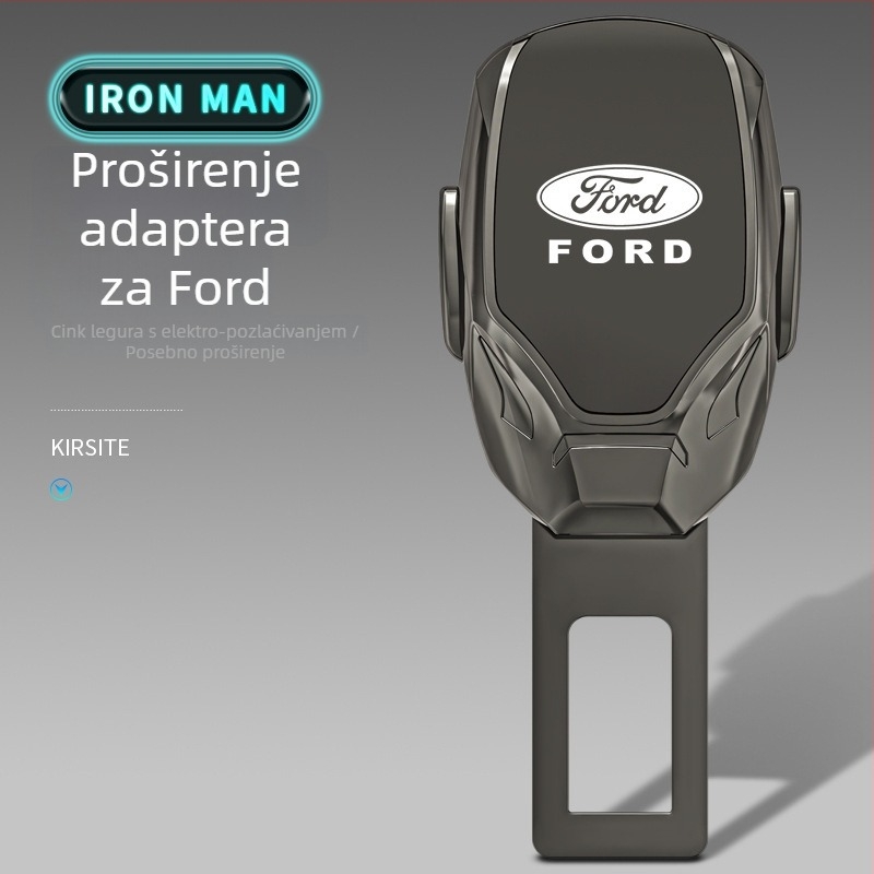 Automobilska sigurnosna utičnica od cinkove legure s mogućnošću logotipa i produženim bajonetnim priključkom