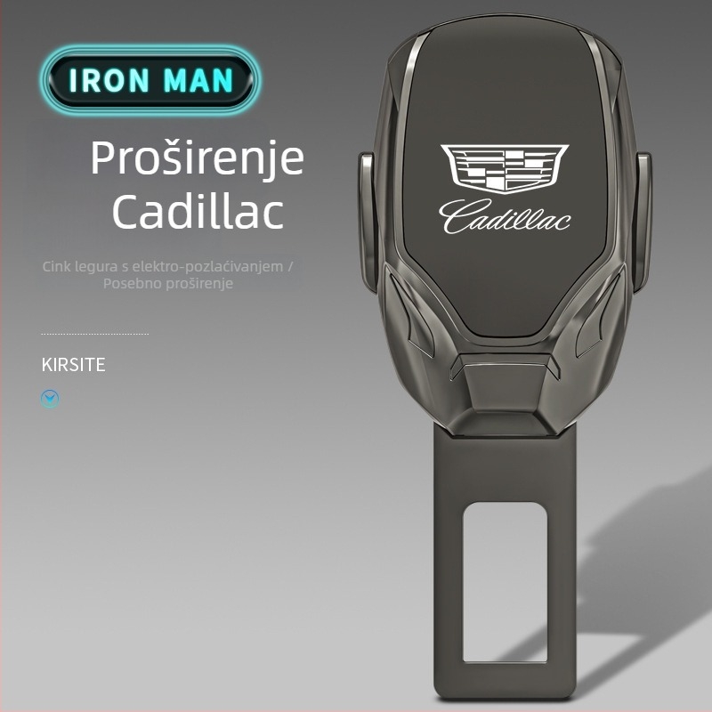 Automobilska sigurnosna utičnica od cinkove legure s mogućnošću logotipa i produženim bajonetnim priključkom