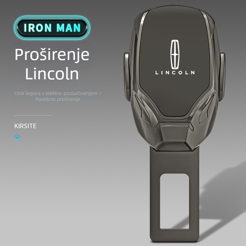 Automobilska sigurnosna utičnica od cinkove legure s mogućnošću logotipa i produženim bajonetnim priključkom