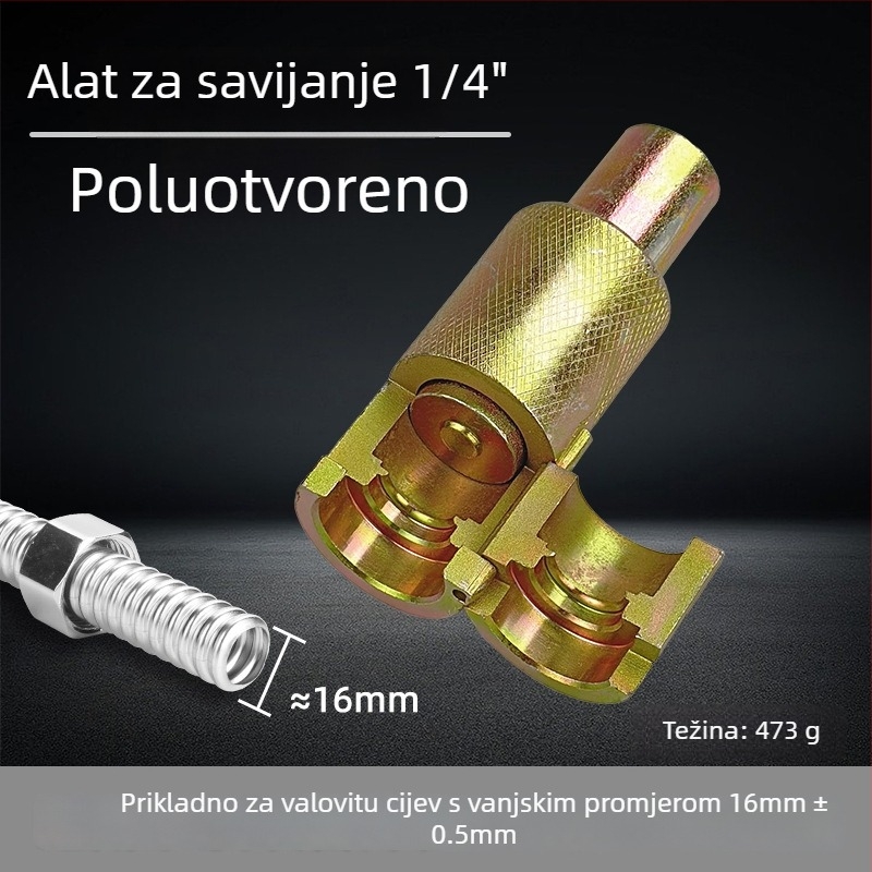 Nerđajući čelik – izravnavač plinovodnih cijevi, model Waver, Lingxuan, moderan stil