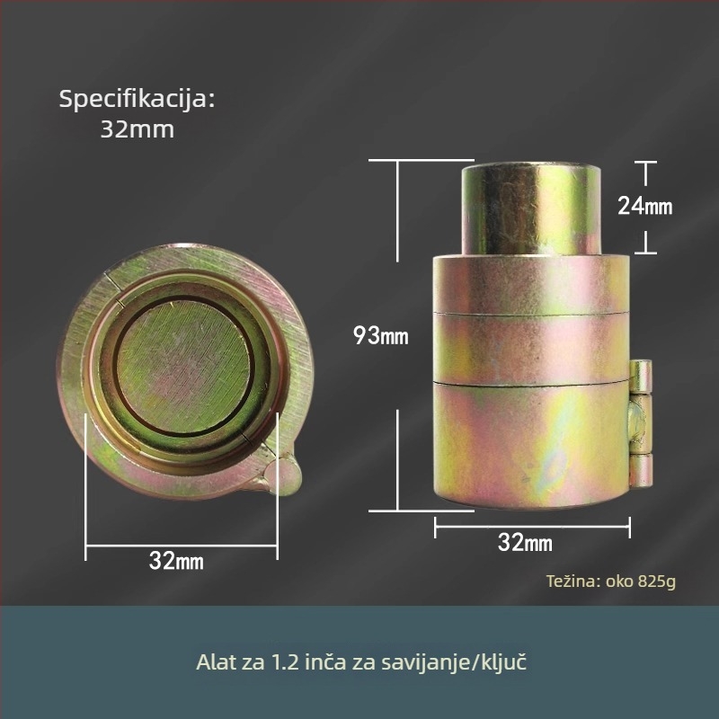 Nerđajući čelik – izravnavač plinovodnih cijevi, model Waver, Lingxuan, moderan stil