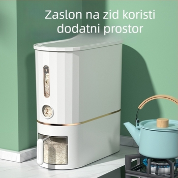 Jikomi kutija za rižu – otporna na vlagu i insekte – 4-5 L, PP