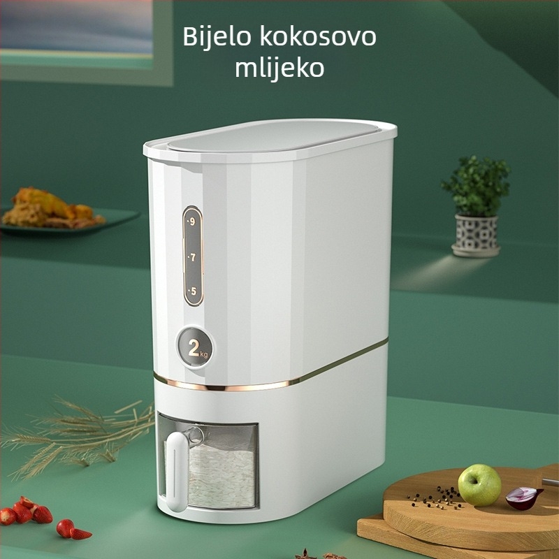 Jikomi kutija za rižu – otporna na vlagu i insekte – 4-5 L, PP