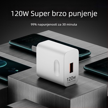 Imbeidi Huawei Mate50 120W brzi punjač uz 6A kabel