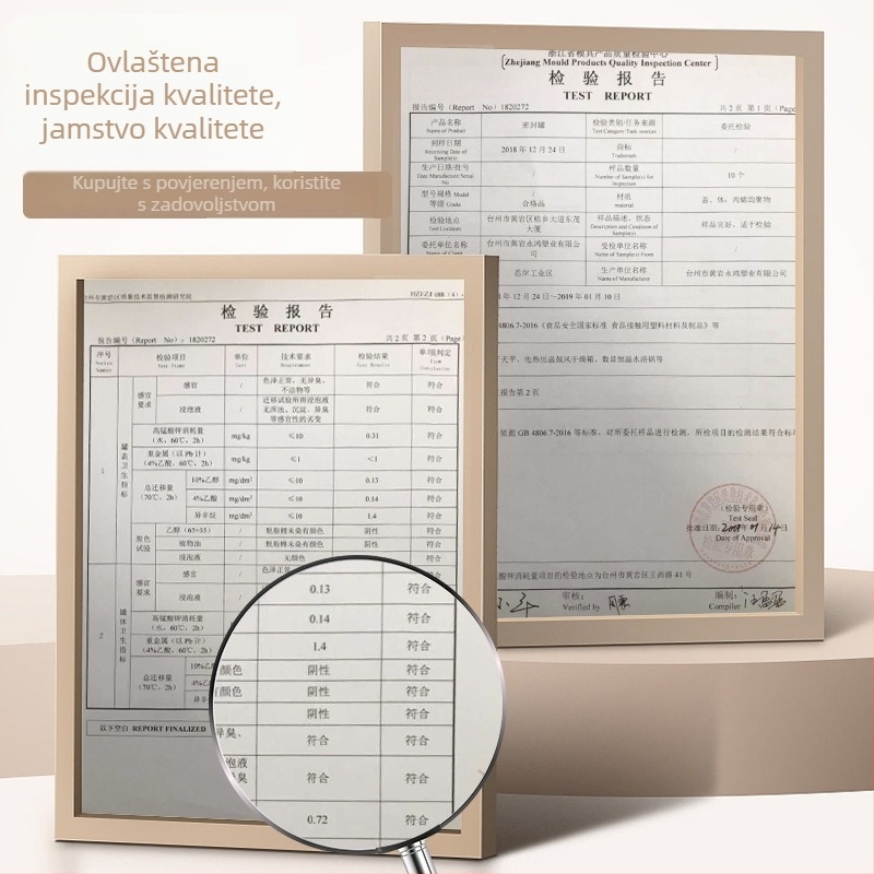 Spremnik za skladištenje žitarica i grahorica – prehrambeni PP, proziran, zapremina 1–2 L, nepravilnog oblika, porijeklo Yiwu