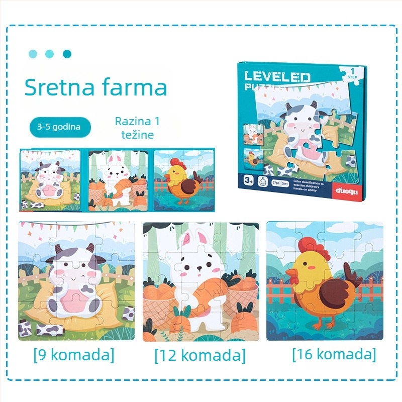 Plošnjak slagalica – papir, prilagodljiva prema crtežima, za djecu 4–6 godina, Porijeklo Zhejiang