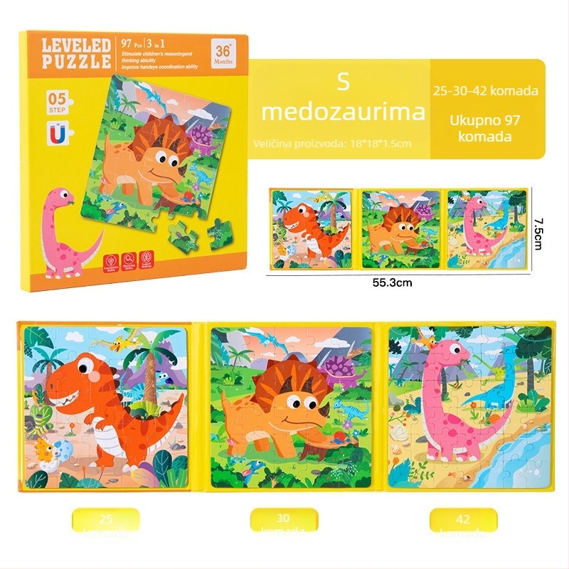 Plošnjak slagalica – papir, prilagodljiva prema crtežima, za djecu 4–6 godina, Porijeklo Zhejiang