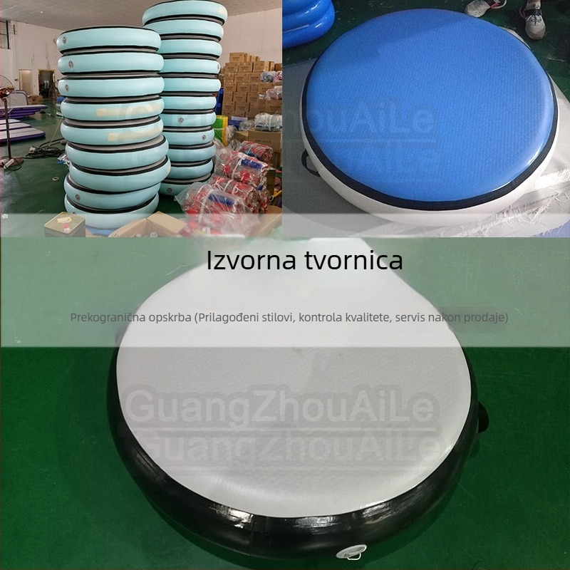 Naduvljiva podloga za Taekwondo, okrugla, PVC, za gimnastiku i jogu, prilagodba: stil, logo