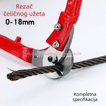 Klešta za rezanje čeličnog sajla – Wei Enke, model Power Construction, artikl 4018, Primjena: rad pod naponom