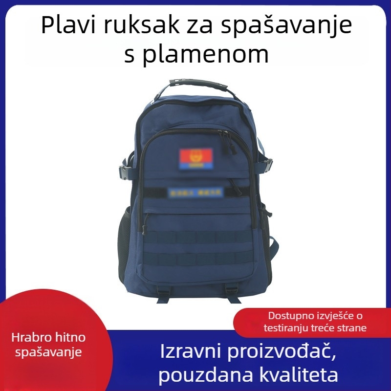 Brave ruksak za spašavanje požara, Oxford tkanina, višeslojni dizajn, namijenjen spašavanju u šumskim požarima