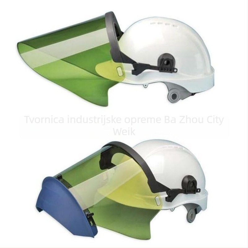 Anti-arc kaciga s vizirom, 14 Cal, za rad na živim vodovima, Weinke marka, Electric Power Construction model, Šifra proizvoda 4018