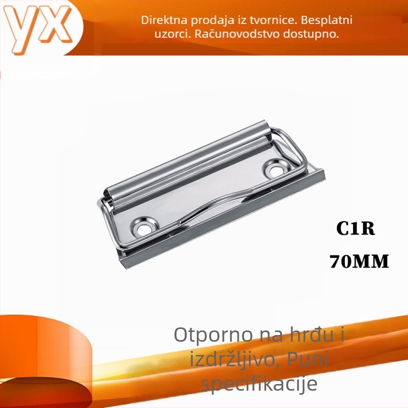Youxin metalna pločna stezaljka, model A1C, pogodna za fascikle, recepte i foto-albume.