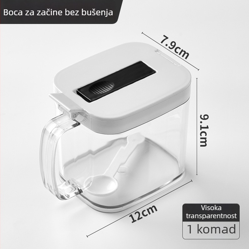Set posuda za začine za ulje, sol i ocat — čvrste bočice za porcijiranje, lagani luksuzni stil, tisk loga i prilagodba na raspolaganju