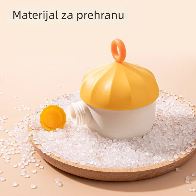 Trioslojna prijenosna kutija za bebi mlijeko u prahu sa hermetičkim skladištenjem, marka Qiqi Bao, za dob 0–3 godine