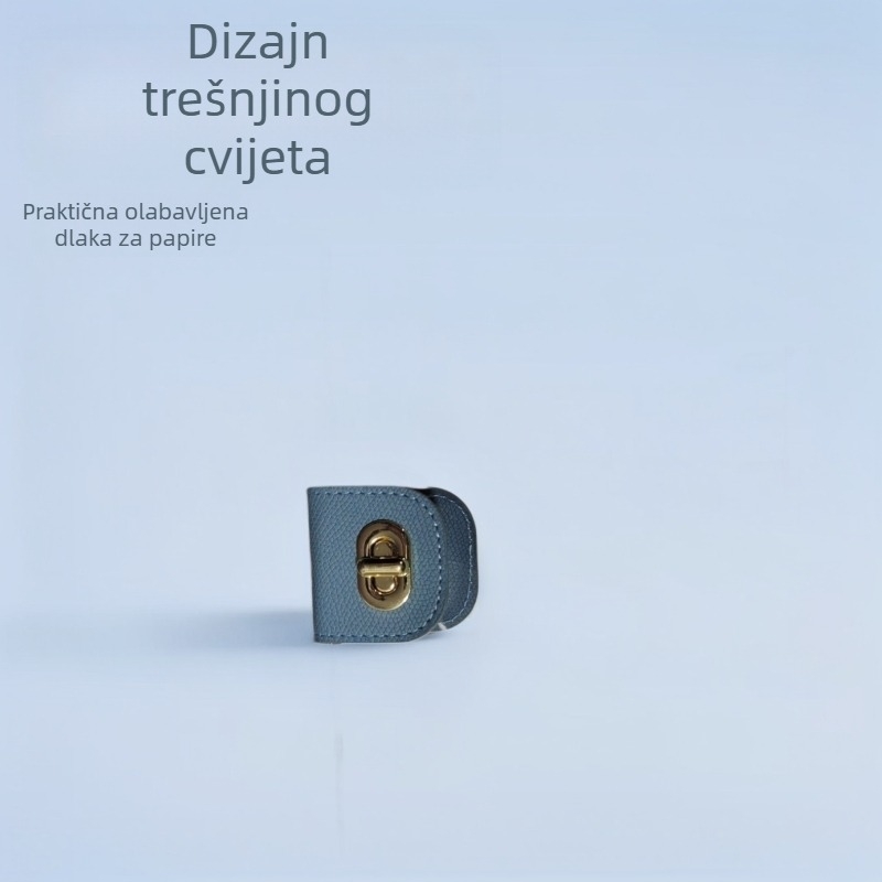 Spremnik za štednju s 100 Sakura omotnica, laminirane stranice za praćenje, unaprijed numerirani džepovi, PVC unutarnje stranice, prilagodljivo