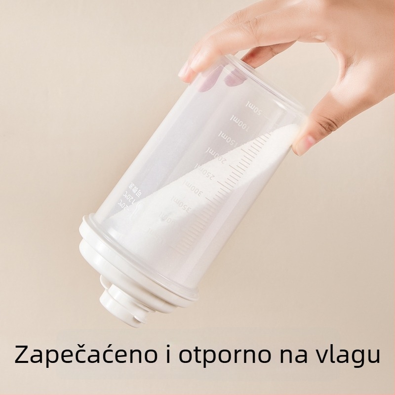 Tuoxiang Plastična posuda za pohranu s hranom, hermetičkim zatvaranjem, za šećer, brašno i škrob (japanski stil)