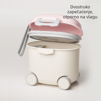 Dvostruko slojna kutija za dječje mlijeko u prahu, pogodna za novorođenčad do 3 godine, marka: Other
