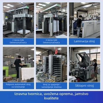 Green City Printing paket uredskog papira za korešpondenciju sa stilom knjige, otisom logotipa i prilagodbom