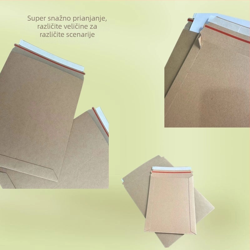 Ekspresni omot za dokumente - kartonski materijal, mogućnost tiskanog logotipa, prilagodba dostupna, šifra proizvoda 004