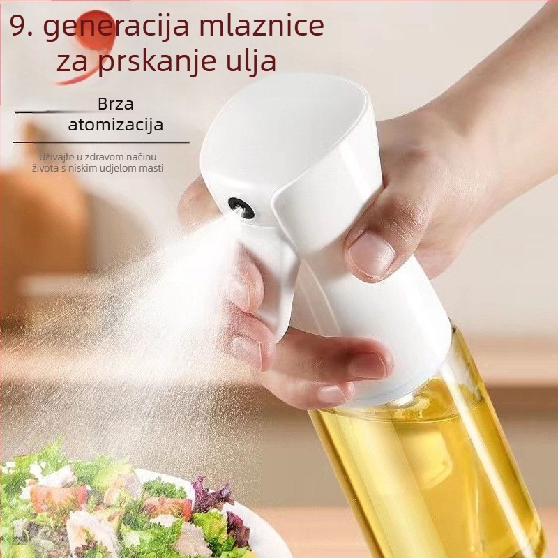 Bočica za raspršivanje ulja, CX marka, plastična, kuhinjska upotreba, pritiskom raspršuje ulje