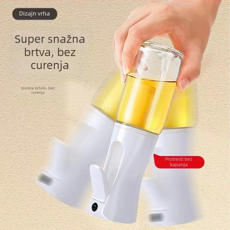 Bočica za raspršivanje ulja, CX marka, plastična, kuhinjska upotreba, pritiskom raspršuje ulje