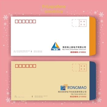 Prilagodljivi kovert s logotipom i offset štampom na papiru, četvrtasto dno vrećice; materijali: dvostrani offset papir, kraft papir, dvostrani bakar papir