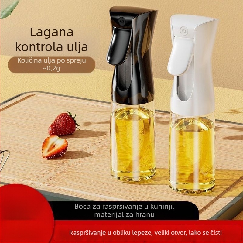 Spray boca za ulje za air fryer, kućna upotreba, neprekidan mlaz visokog tlaka