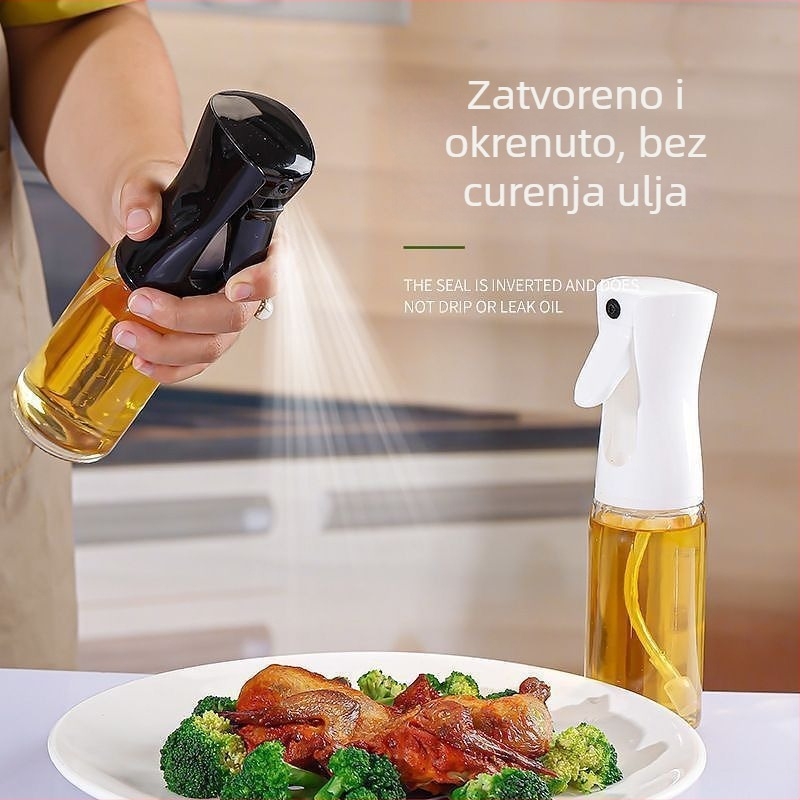 Spray boca za ulje za air fryer, kućna upotreba, neprekidan mlaz visokog tlaka