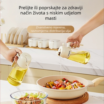 Konbach boca za ulje sprej, dvostruka upotreba inverzno raspršivanje, pritisni za raspršivanje, moderan dizajn