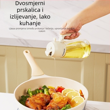 Konbach boca za ulje sprej, dvostruka upotreba inverzno raspršivanje, pritisni za raspršivanje, moderan dizajn
