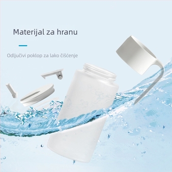 Omega matirano staklena posuda za ulje, moderni stil