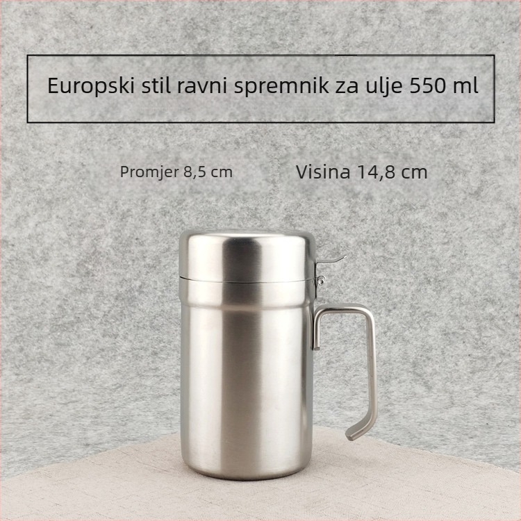 Luershun – posuda za ulje od 304 nehrđajućeg čelika, moderni minimalistički stil, boca za sojin umak i ocat, podrijetlo Čaozhou