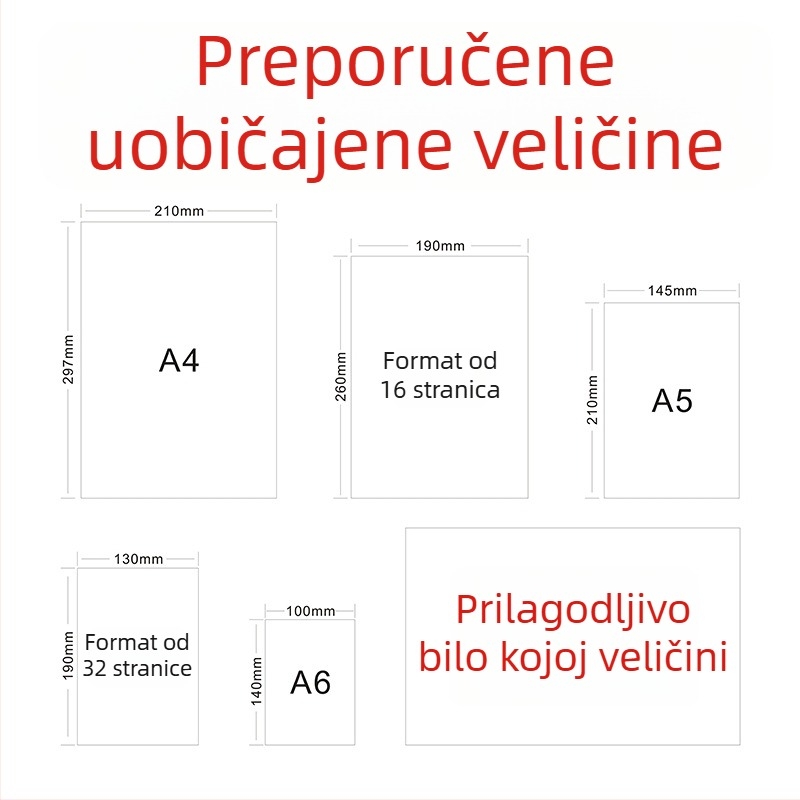 Papir za pisanje s logom, prilagodljiv • offset papir 80-200 g • model JM402003 • mogućnost tiska loga