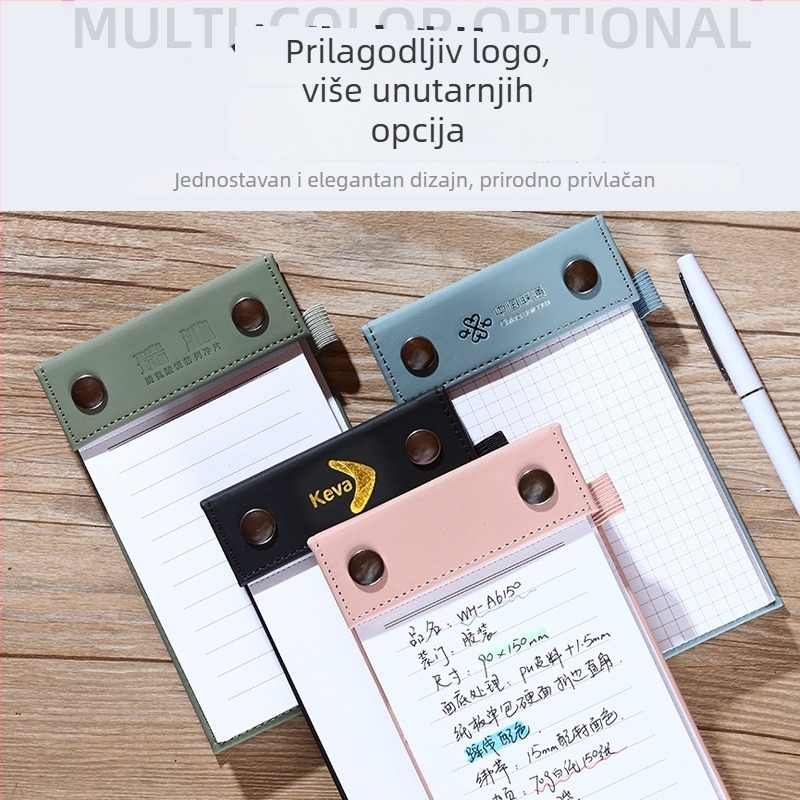 Wenhua prenosni bilježnica s listovima za otkidanje, papir za zamjenu, stil Paper brick