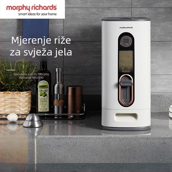 Spremnik za skladištenje riže - ABS+PP, zatvoren, otporan na vlagu i štetočine, s poklopcem, 12 kg kapaciteta