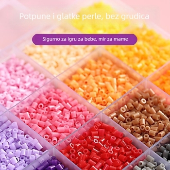 Fused Bean dopunski paket – DIY plosna puzzle igračka, plastika, uzrast 7–14 godina