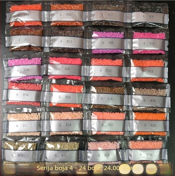 Fused Bean dopunski paket – DIY plosna puzzle igračka, plastika, uzrast 7–14 godina