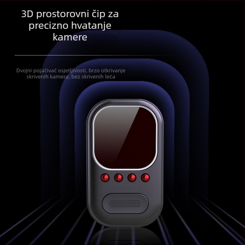 Putni antišpijunski infracrveni detektor — model 799, marka G.l, dvopojasna detekcija, radno napajanje 70 V, za putovanja, kupovinu i smještaj