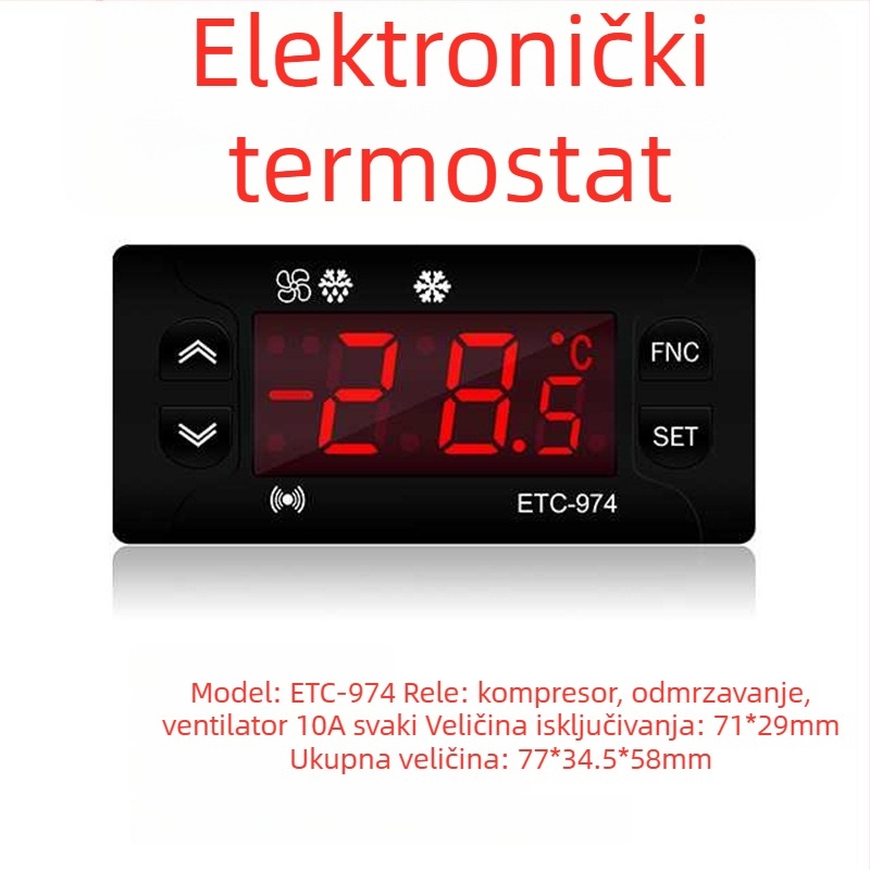 STC-974 Regulator temperature i digitalni termostat