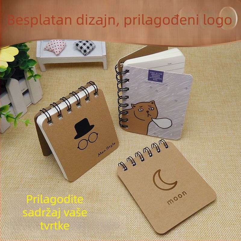 Bilježnica s prilagođenim omotom i tiskom fotografije, papir za pisanje, offset tisak, prilagodljiva, brend Komori