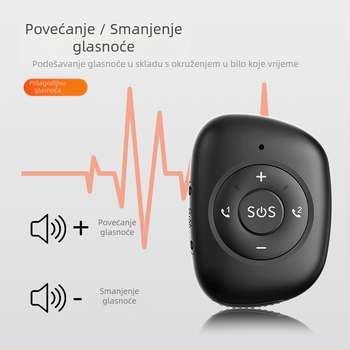 RF-V50 Privjesak s 4G povezom, SOS poziv jednim pritiskom, baterija 1000 mAh, kompatibilno s iOS