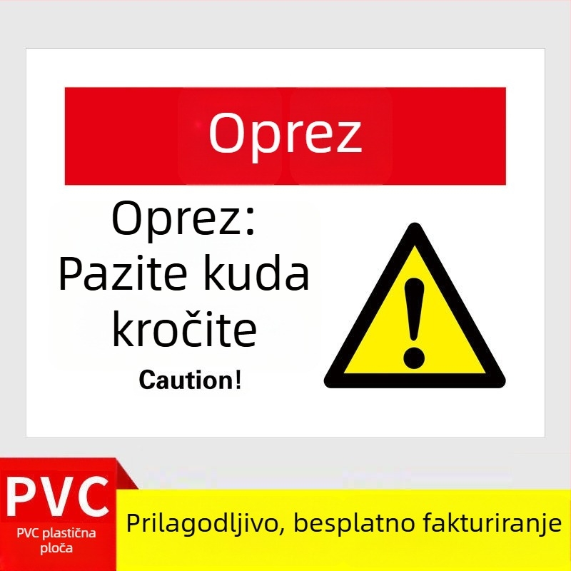 Prilagođene naljepnice za podlogu sa strelicama – označavanje radionice: ravno, lijevo, desno i smjer stepenica